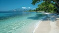 Sunj Beach Lopud Island Tranquil Serenity. Sunj Beach, on Lopud Island near Dubrovnik, Croatia, is a tranquil paradise. The white